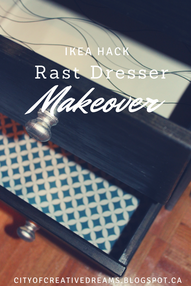 IKEA HACK: Rast Dresser Makeover - City of Creative Dreams